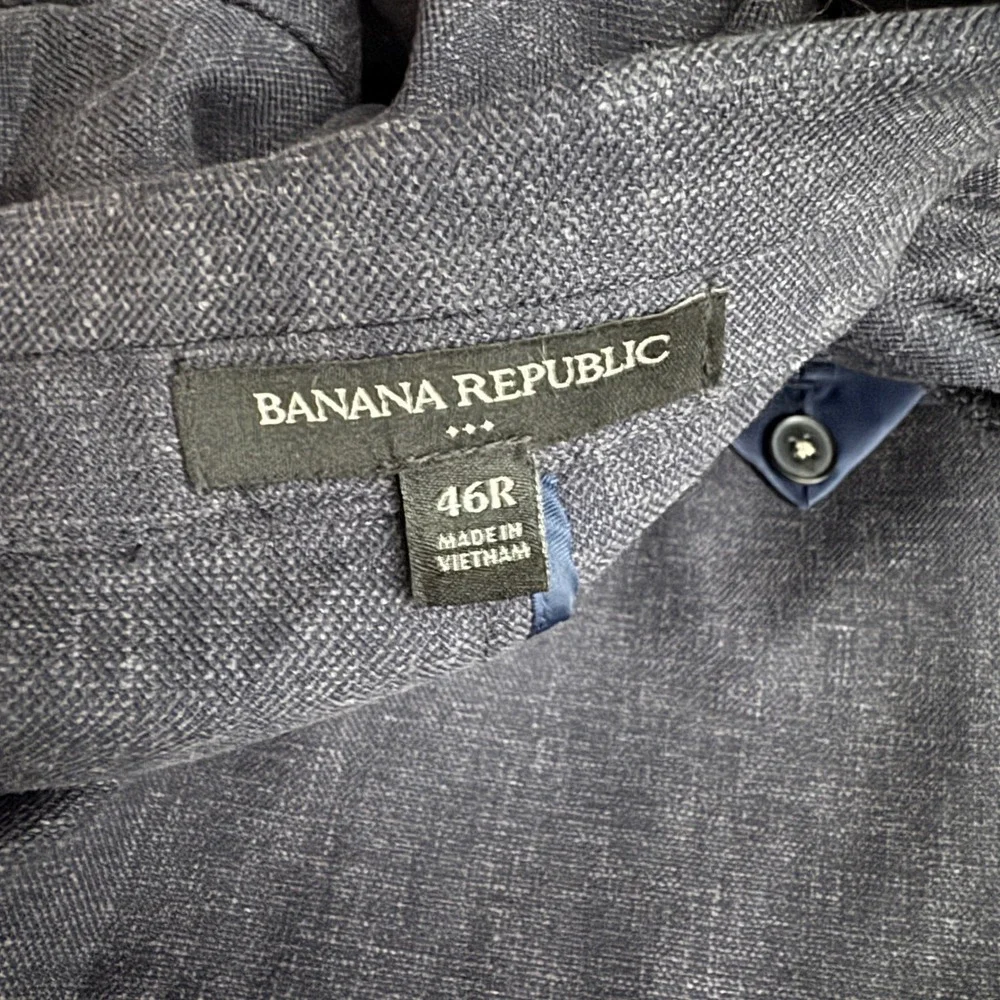 Banana Republic Navy Blue Sport Coat Blazer